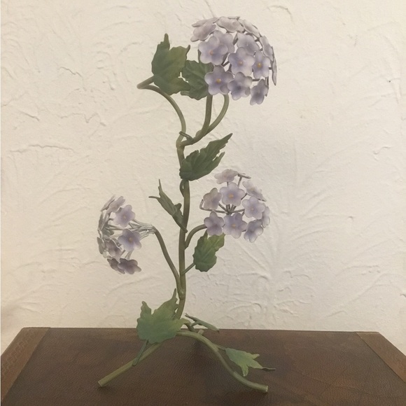 VTG Metal Forget Me Not Flowers - Picture 4 of 7